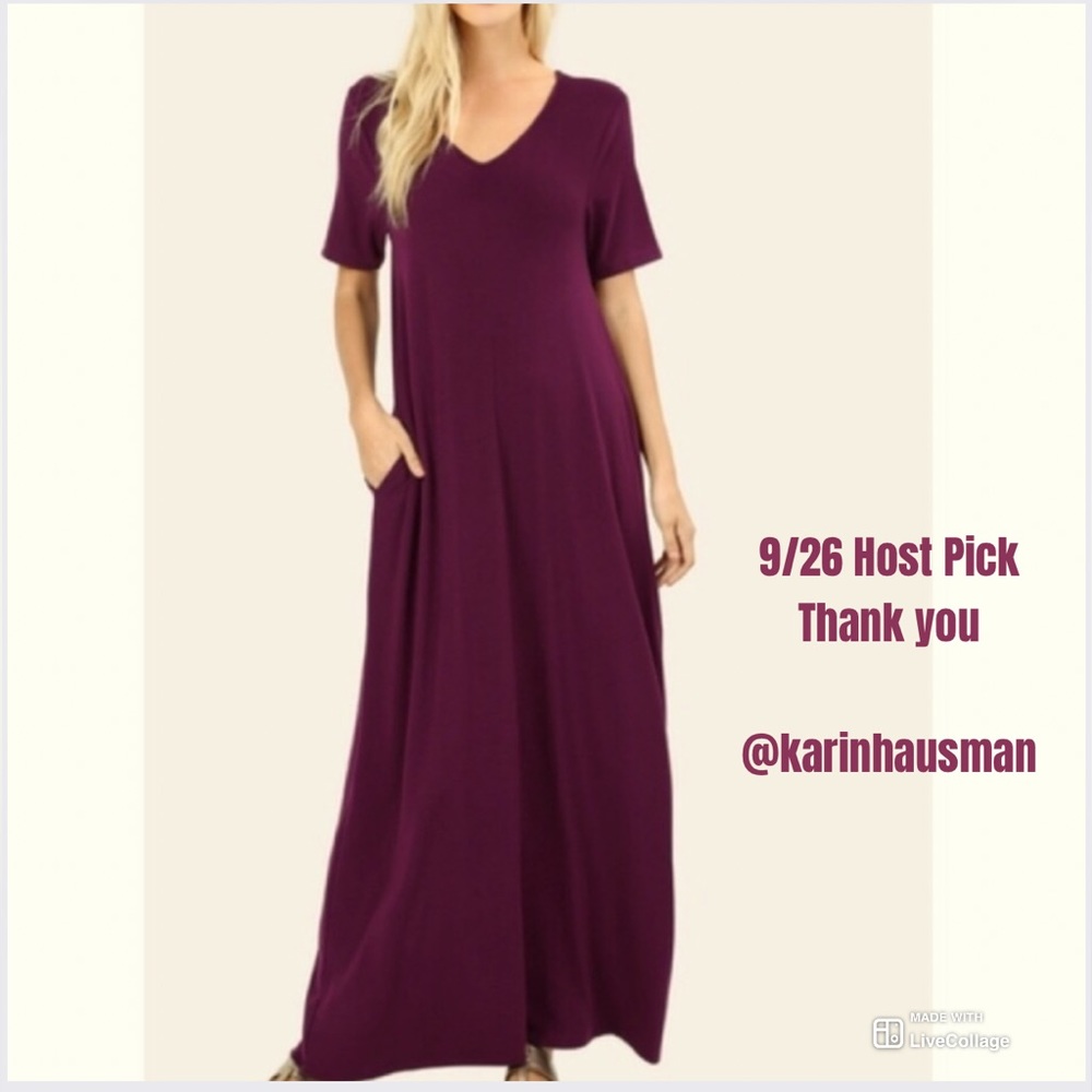 Zenana Premium Maxi Dress maxi Size Medium New!